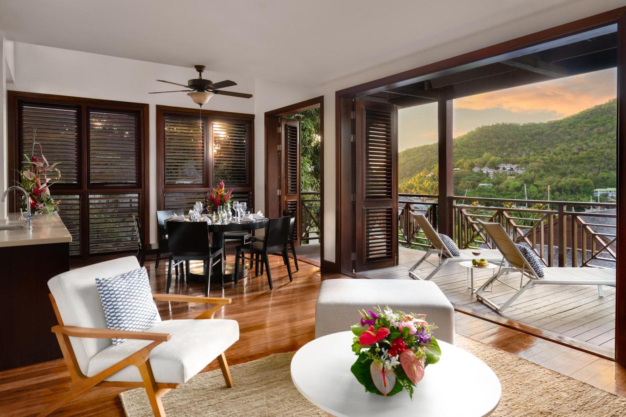 Zoetry Marigot Bay Hotell Exteriör bild